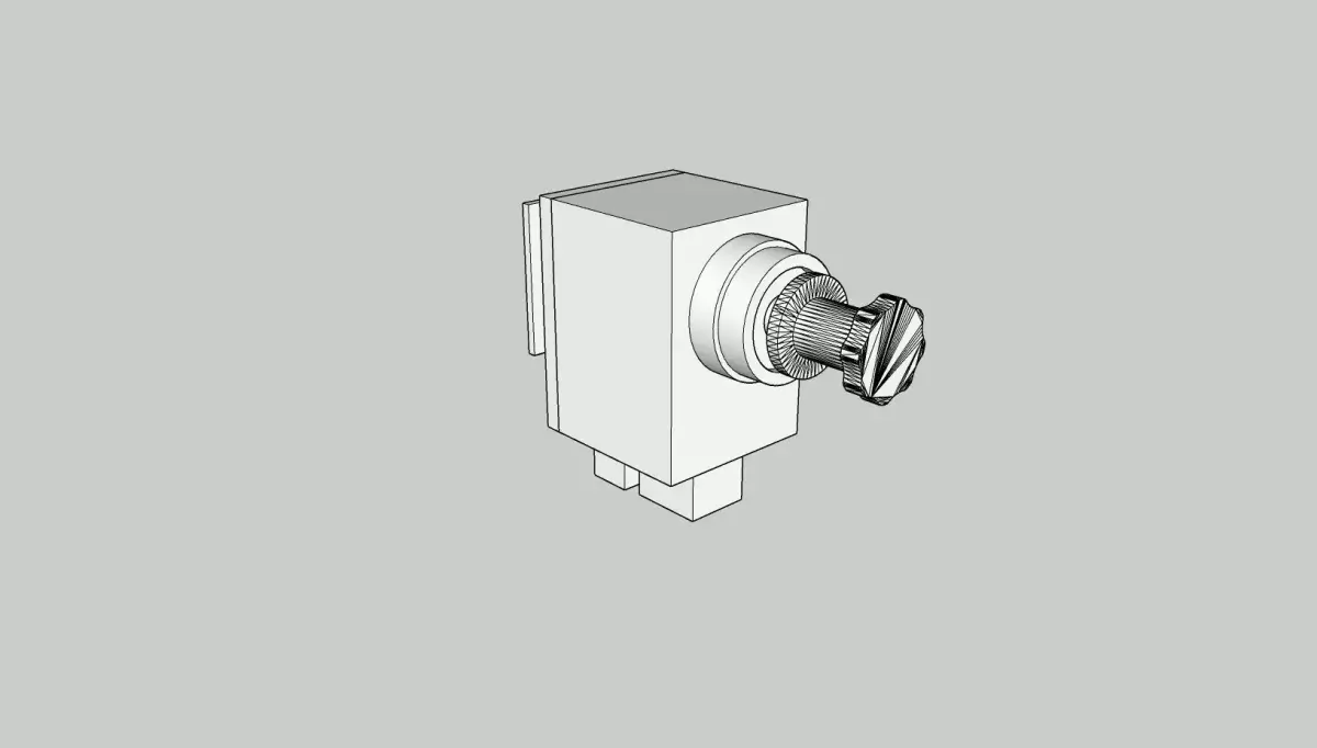 AIRBUS A320 ALTITUDE KNOB 3D print model