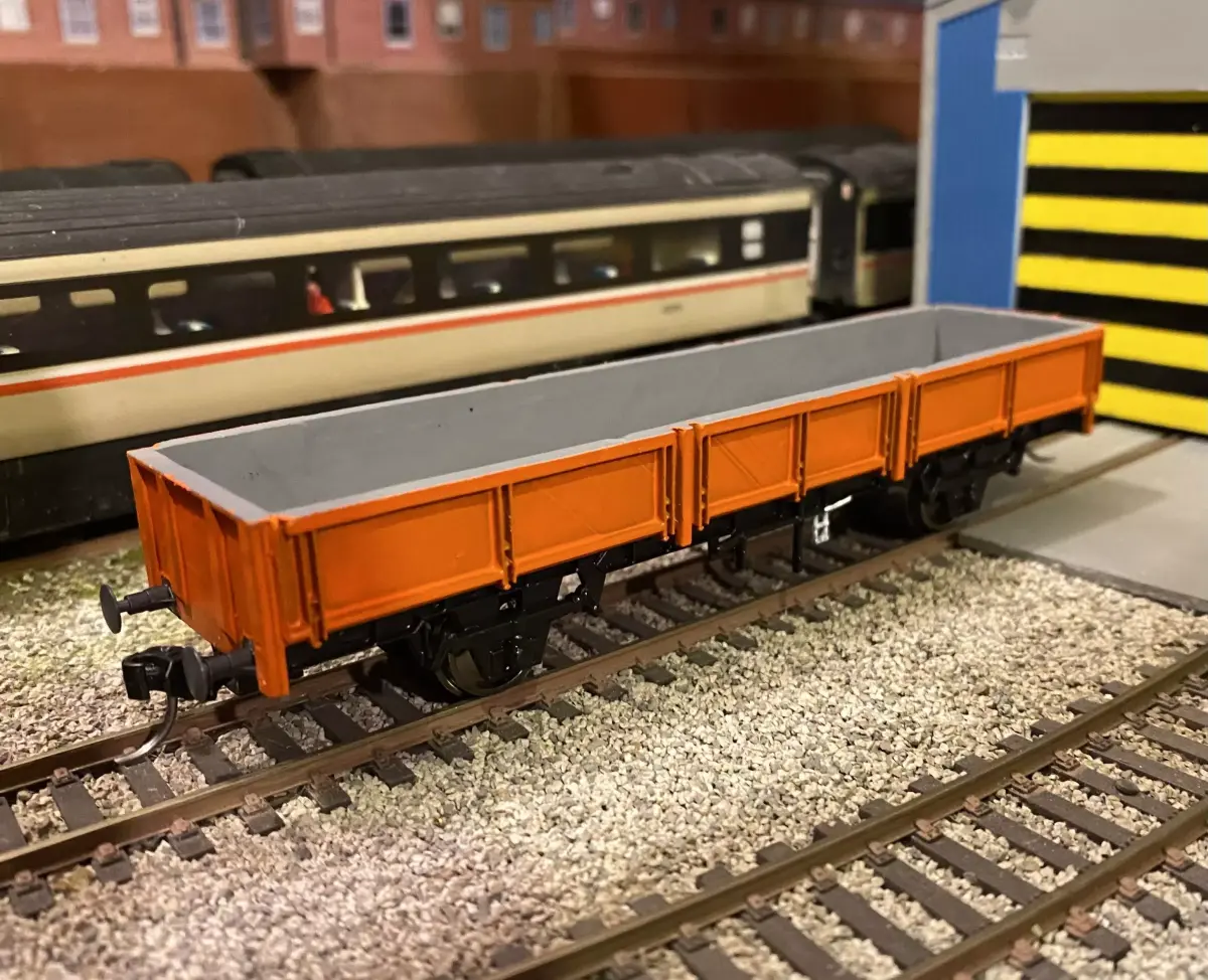 OO Model Railway BR OCA Ballast Wagon 3D print model