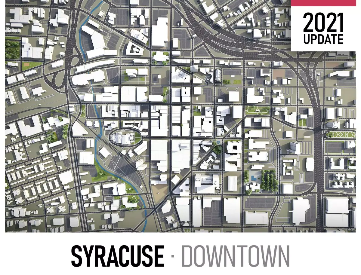 Syracuse Low-poly 3D model