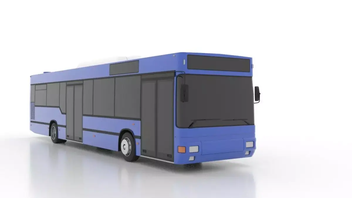 MAN A10 NL262 2Door Low Low-poly 3D model