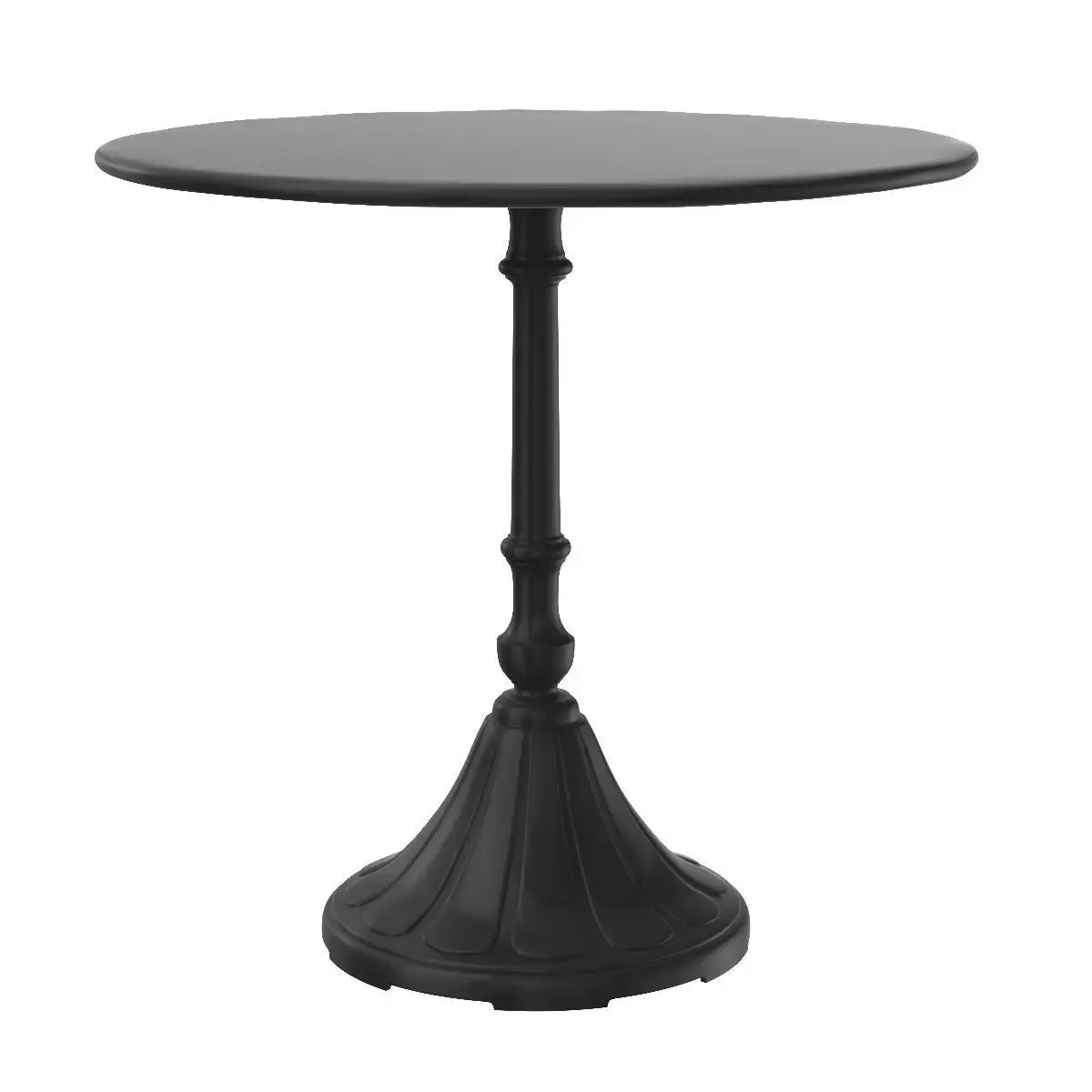 Russel Industrial Loft Iron Round Pedestal Dining Bistro Table 3D model