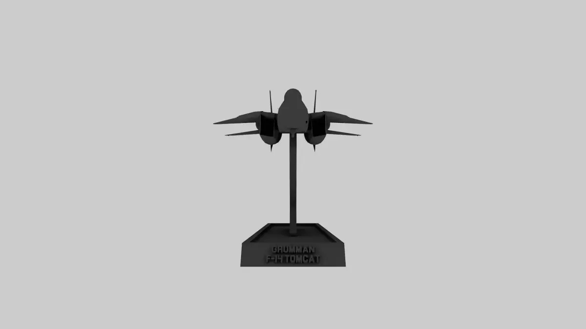 STL Grumman F-14 Tomcat 3D print model