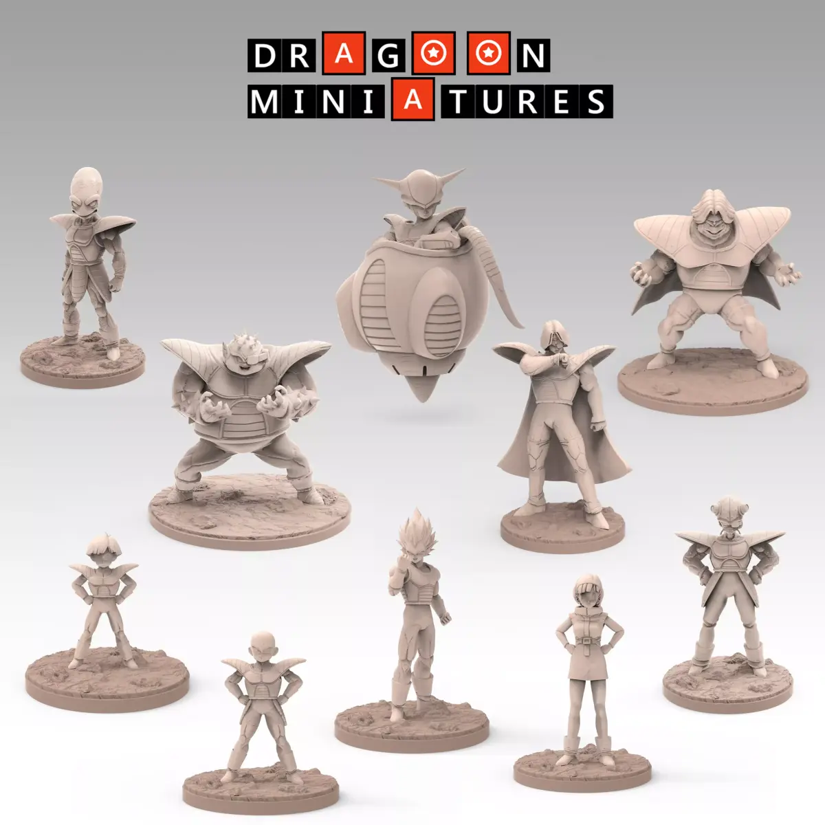 Term 3 - Namek Saga Part 1 - Dragon Ball Miniatures 3D print model