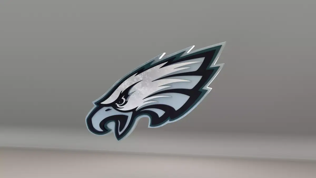 NFL Philadelphia Eagles Logo 3D model