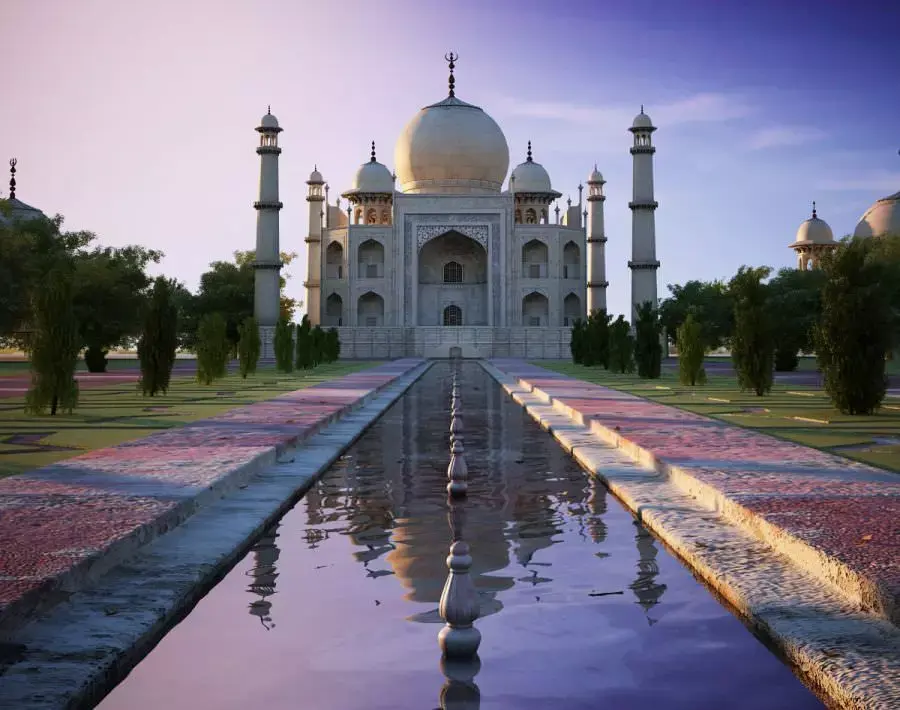 Taj Mahal 3D model buy