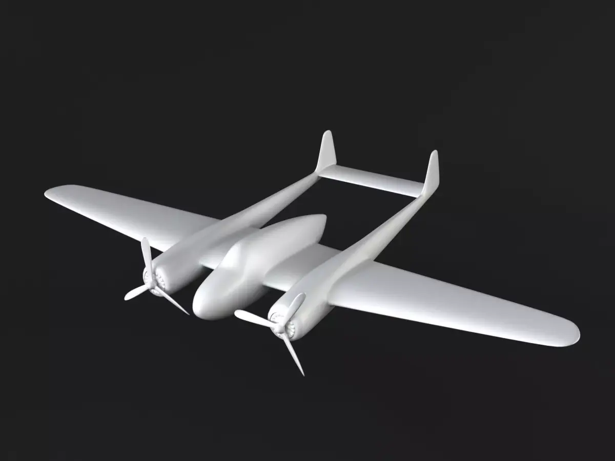 Airplane Fokker Dixieland 3D print model