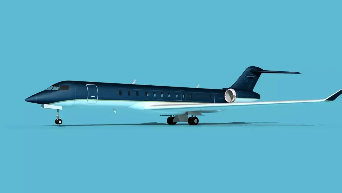Bombardier Global 7000 V15 3D model