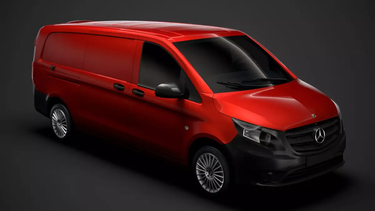 Mercedes Benz Vito Panel Van L3 2019 3D model