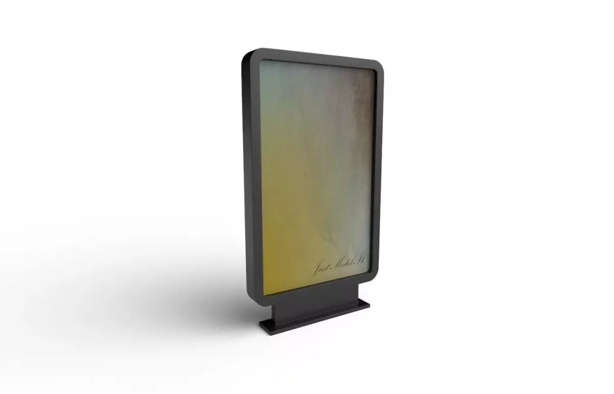 Stand Display M02 Low-poly 3D model