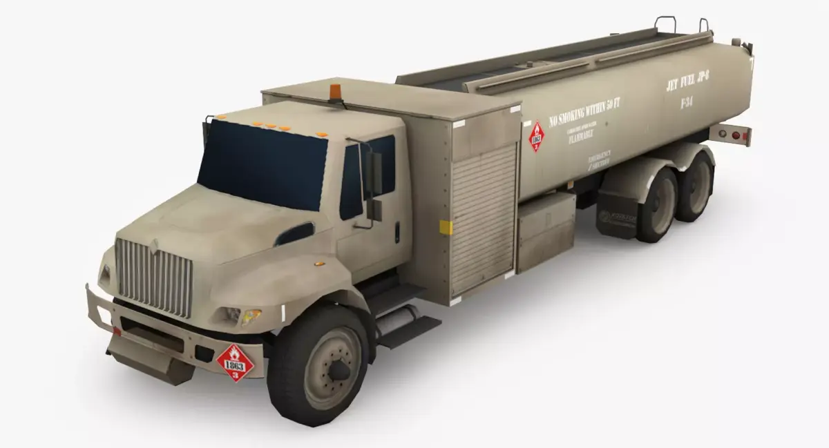Kovatch R11 Refueler Low-poly 3D model