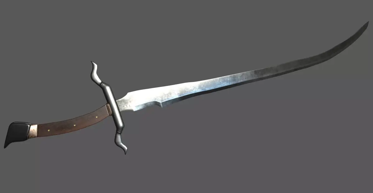 Scimitar 3D model