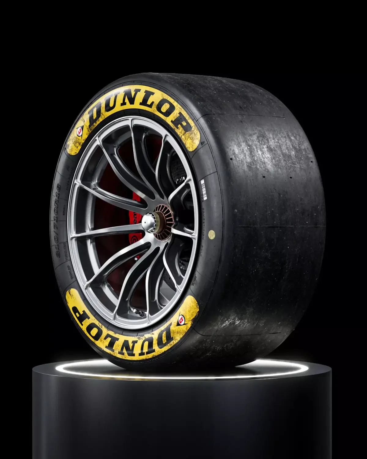 Dunlop LeMans24 310 710 R18 Rear 3D model