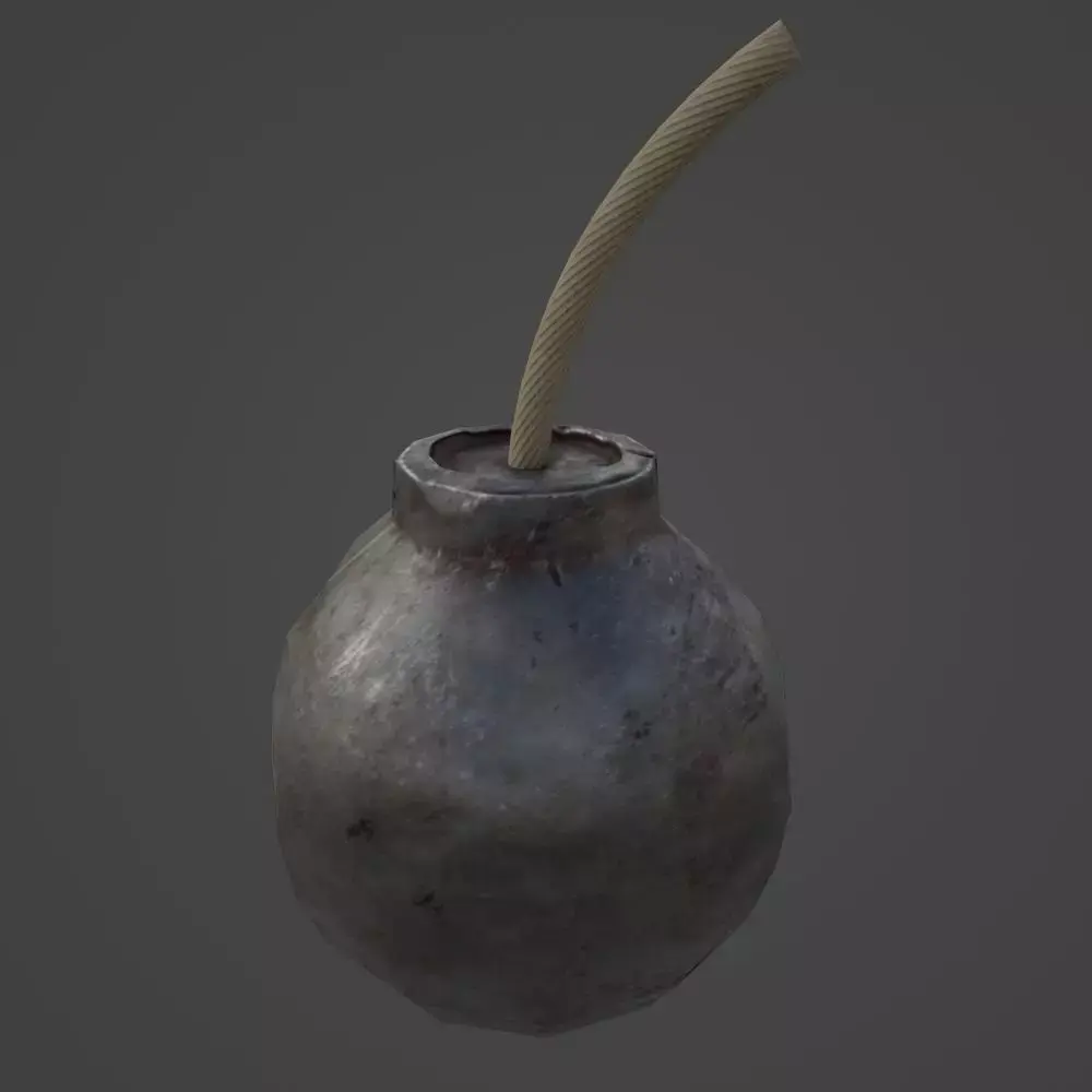 Pirate Bomb - Gameready Asset Low-poly 3D model
