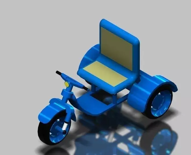 ATV All Terrain Vehicle Free 3D model