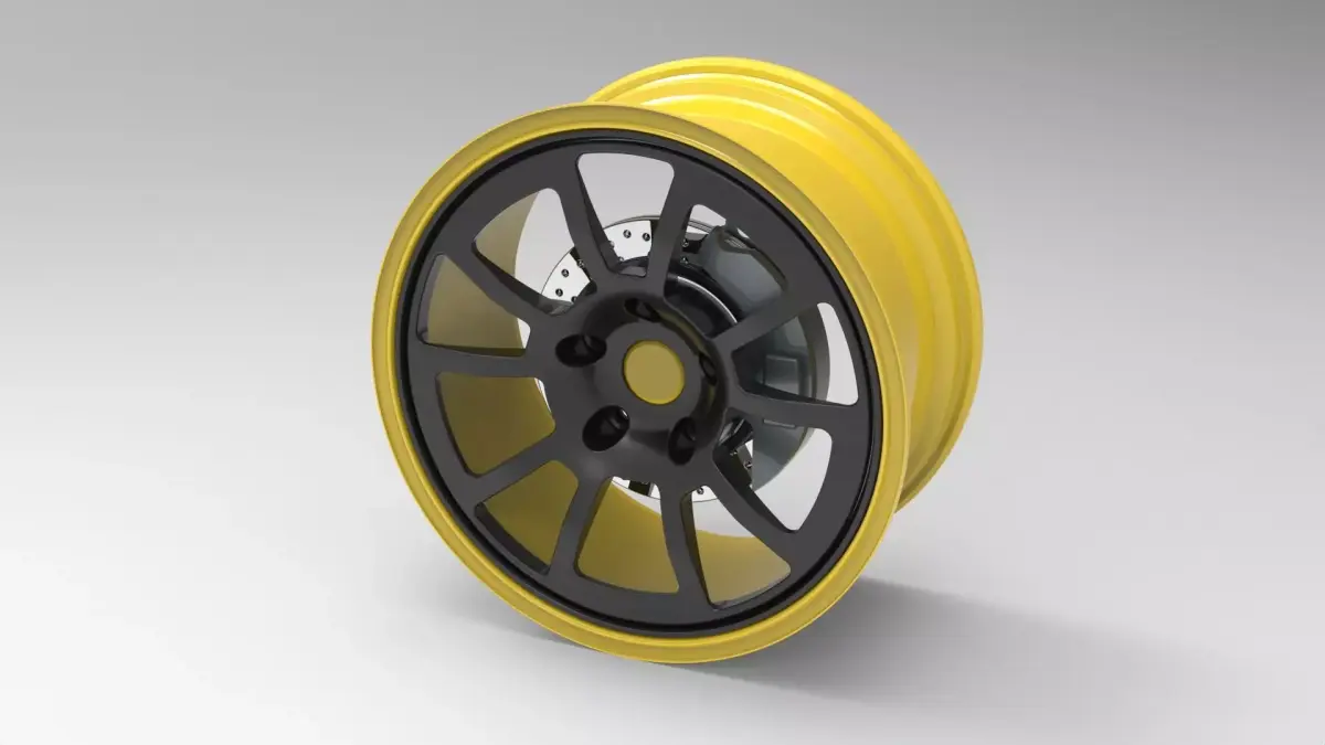 Rims del tuning 3D model