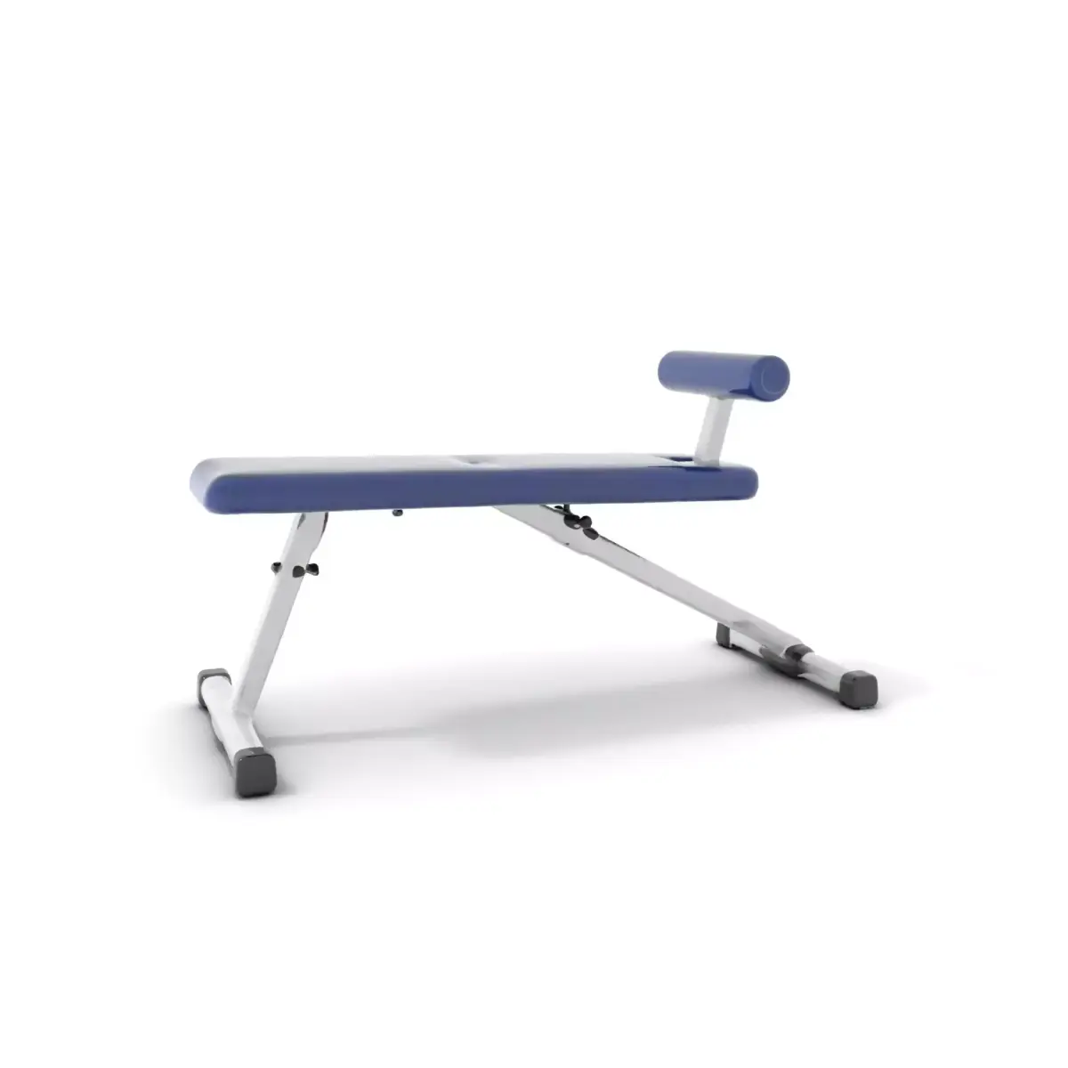 Blue Fitness Bench model pack Low-poly 3D model