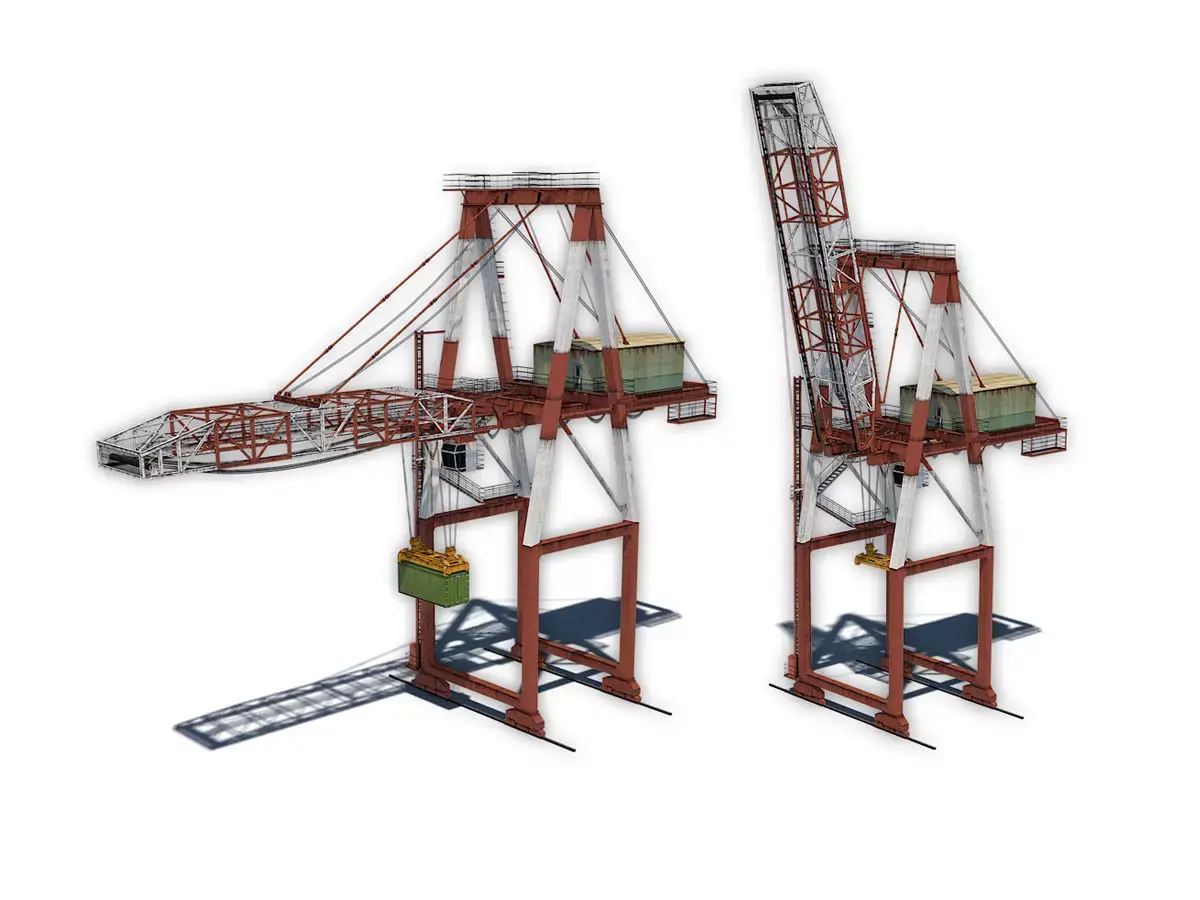 Port Container Crane pack