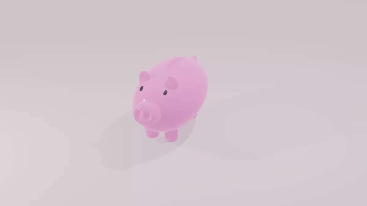 Piggy Bank 3D model 3D model