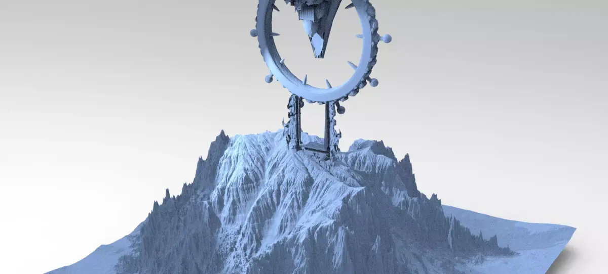 Tower Shrine of the Dark Gods 5  3D model