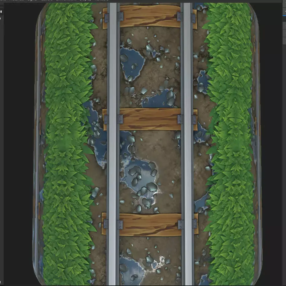 Stylised Railway textures Texture