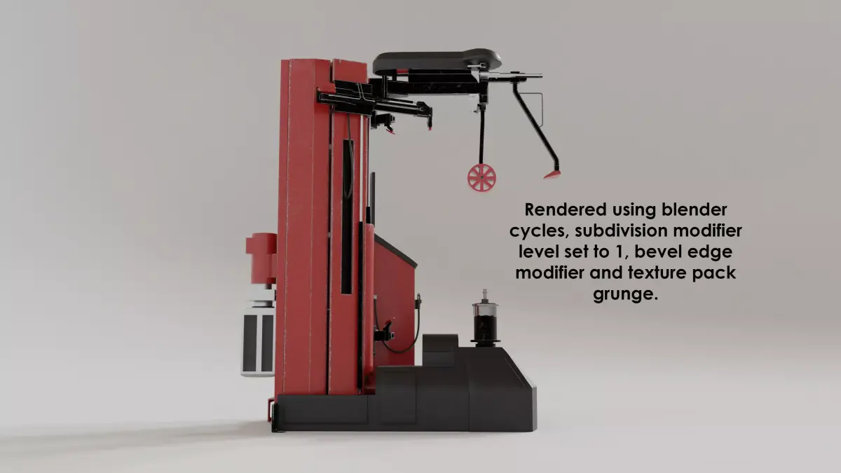 Garage tool set 3D Model Pack