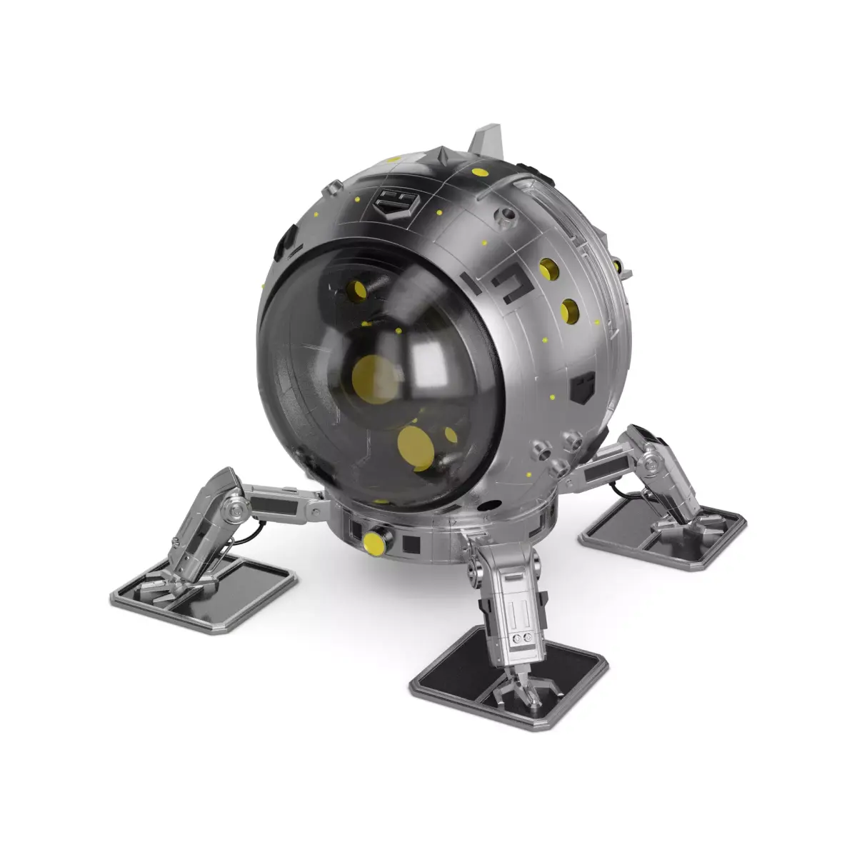 Exploration vehicle 3D model