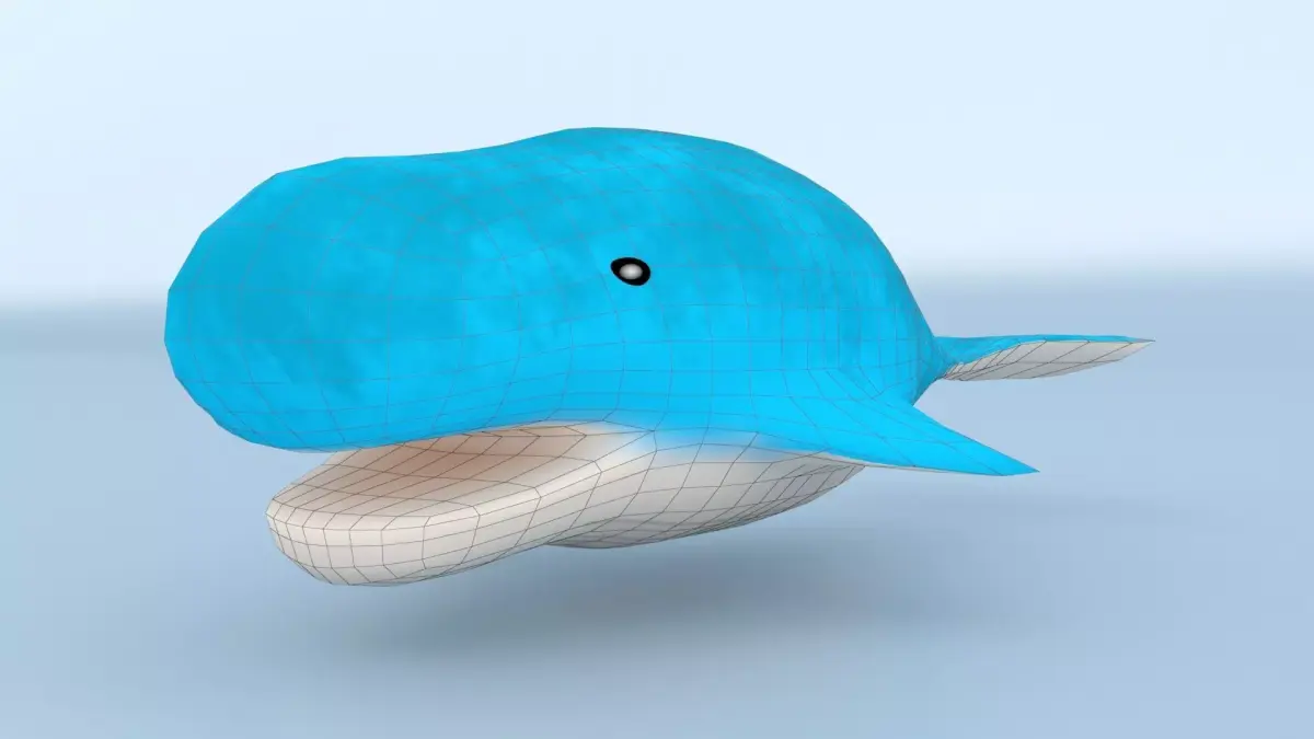 BlueWhale whale 3D model
