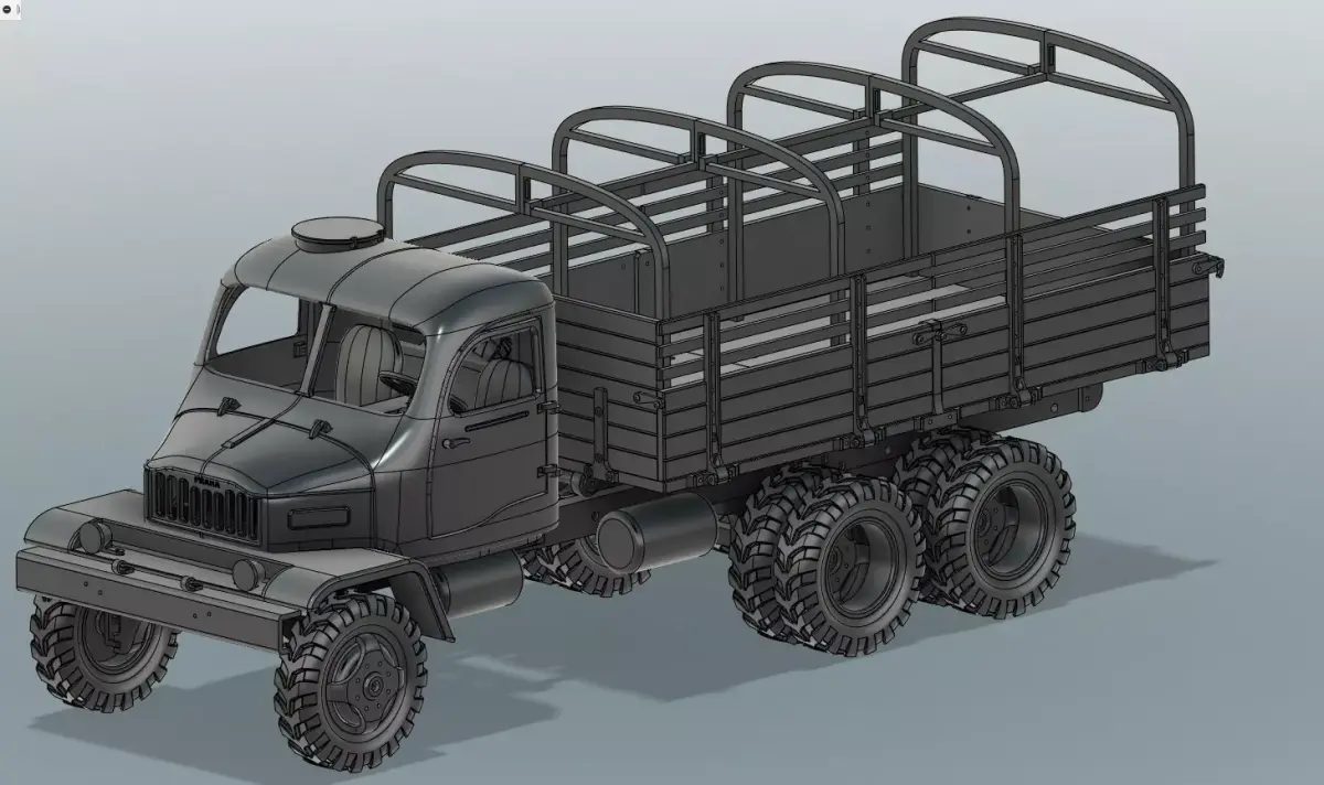 Praga V3S - 3Dprint Ready 3D print model