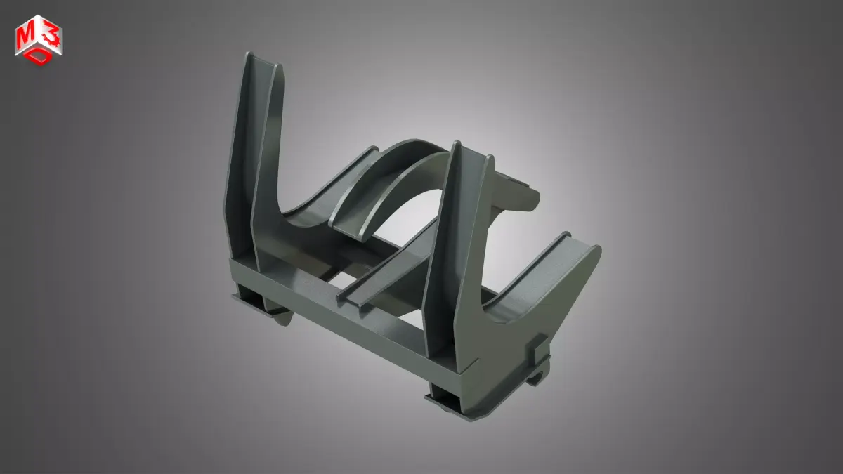 Log Fork - Stoll - Front Loader 3D model