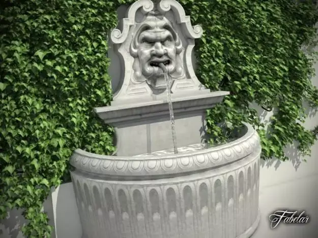 Fountain 09 3D model