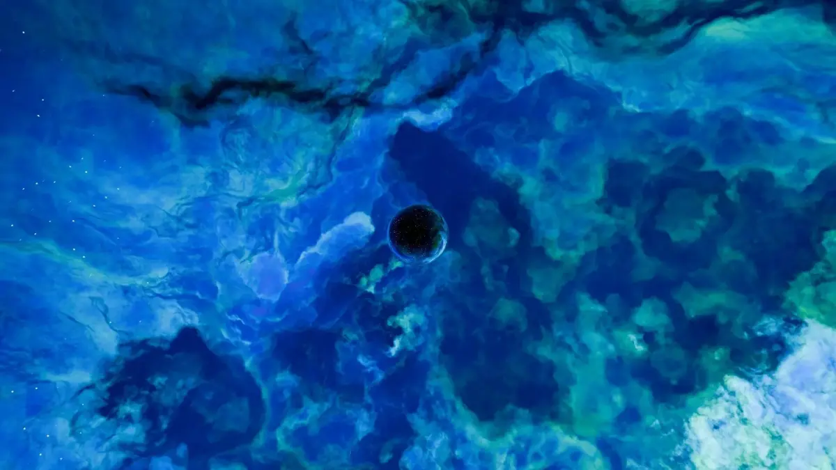 Heliophage Expanse Nebula HDRI 16k 360 degree 3D model