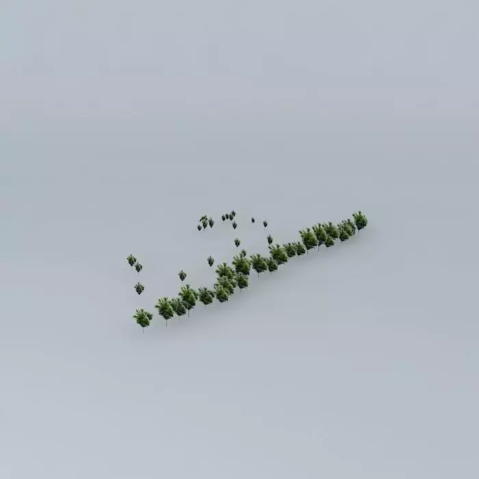 Trees on the Port Part 06 Free 3D model