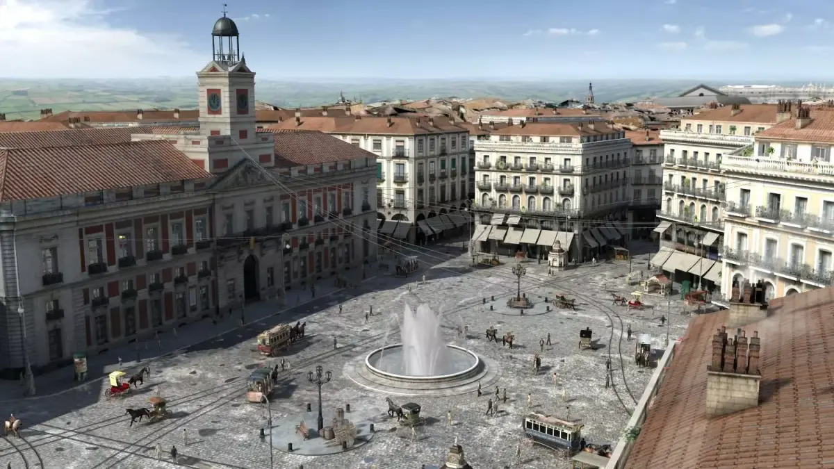 Plaza Puerta del Sol de Madrid 3D model