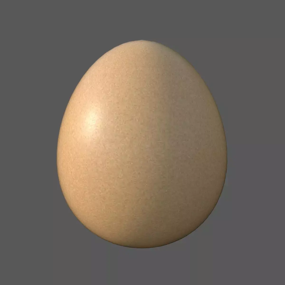 Egg Chicken Low-poly 3D model