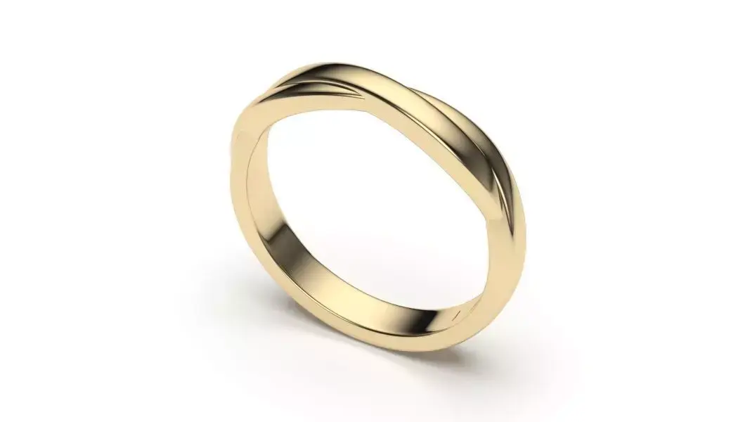 solitaire with ring sizes  8 part S124 3D print model