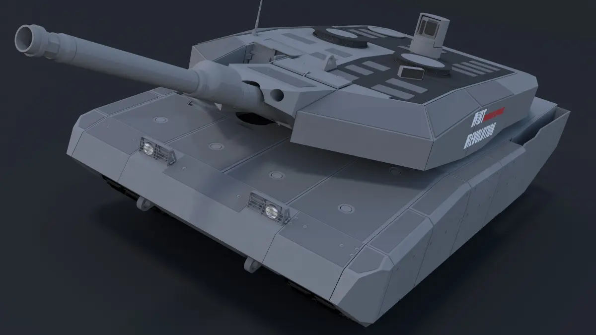 Leopard MBT REVOLUTION 3D model