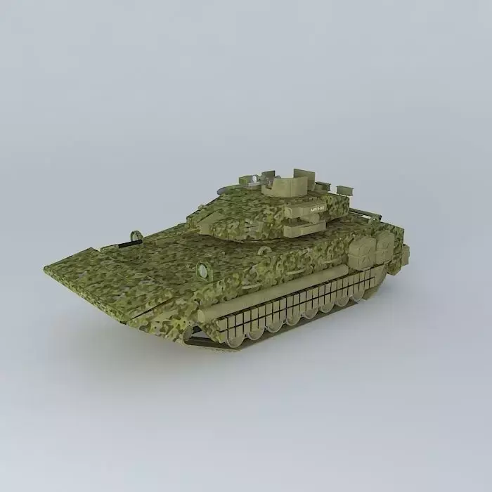 KAMF-879 armored personnel carrier Free 3D model