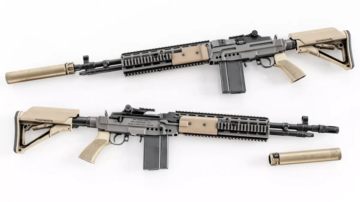 MK14 MOD1 Enhanced Battle Rifle 3D model