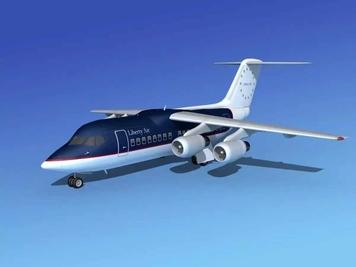 BAe 146-100 Liberty Air 3D model