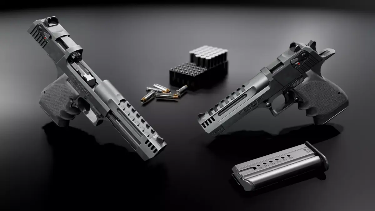 Desert Eagle L5 357 Magnum Low-poly 3D model