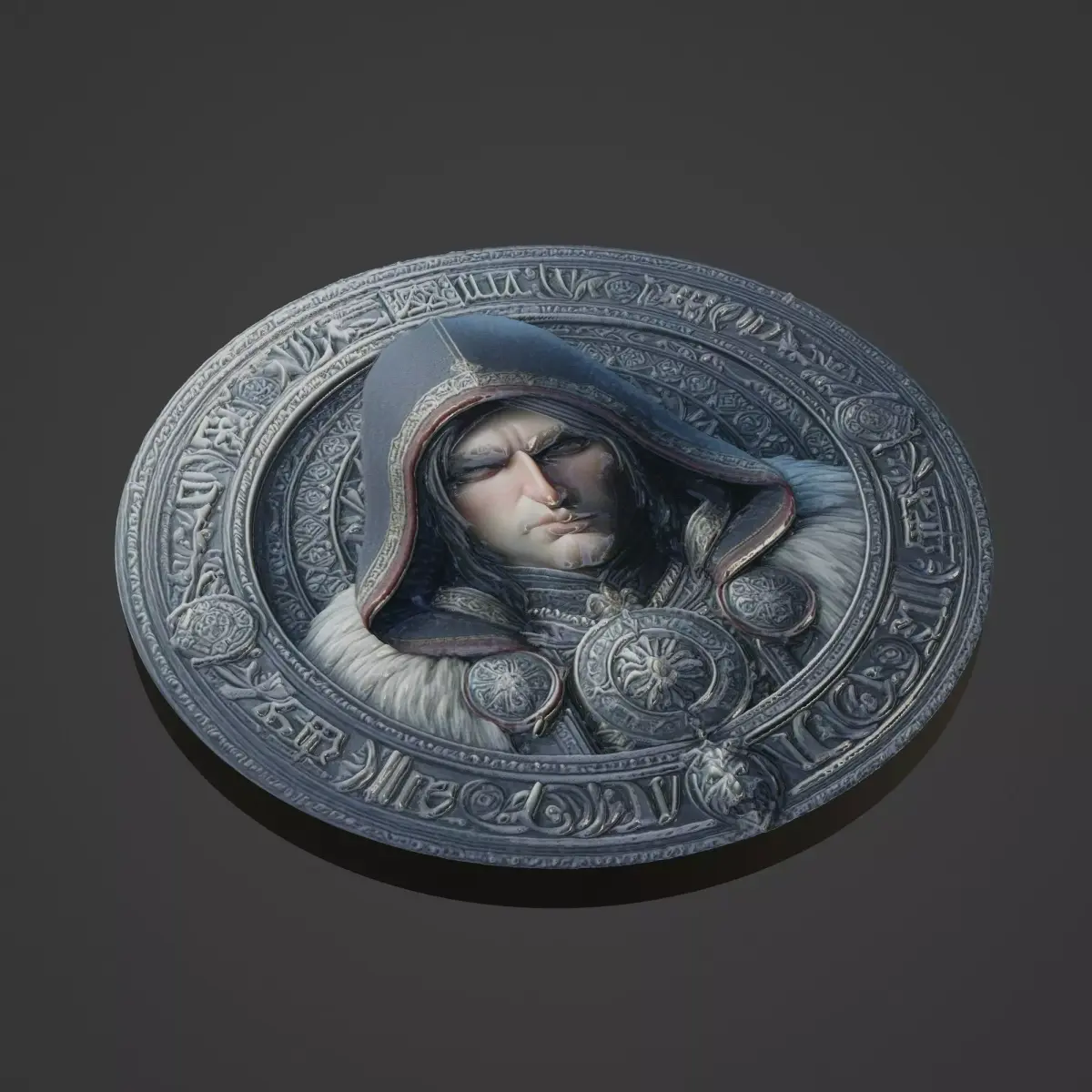 Attila Medallion 3D print model purchase
