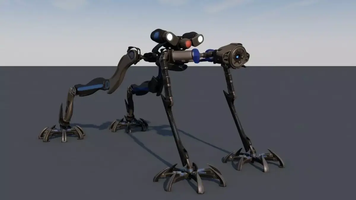 AMEE - Autonomous Mapping Exploration and Evasion 3D model