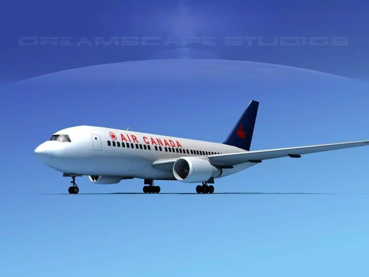 Boeing 767-100 Air Canada 2 3D model