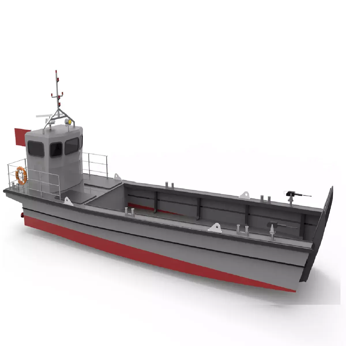 LCVP landing craft vehicle personnel 3D model
