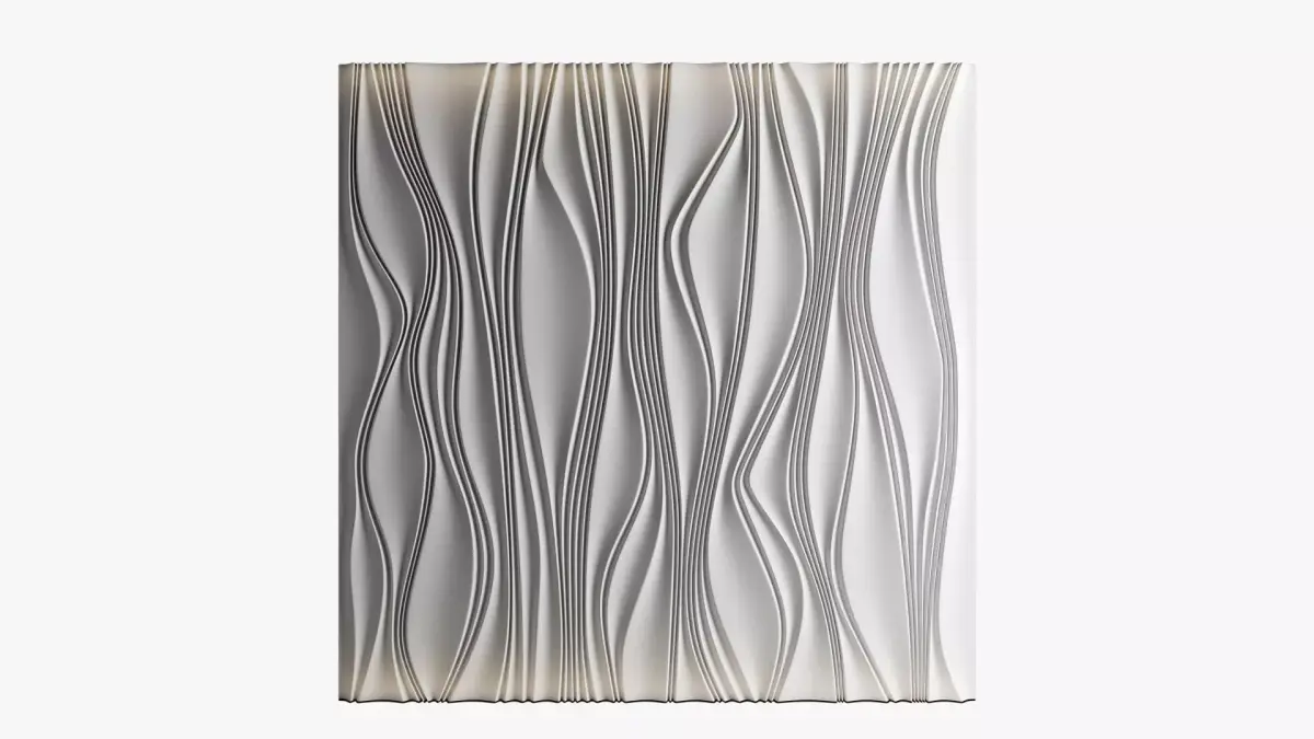wave wall 3 3D model