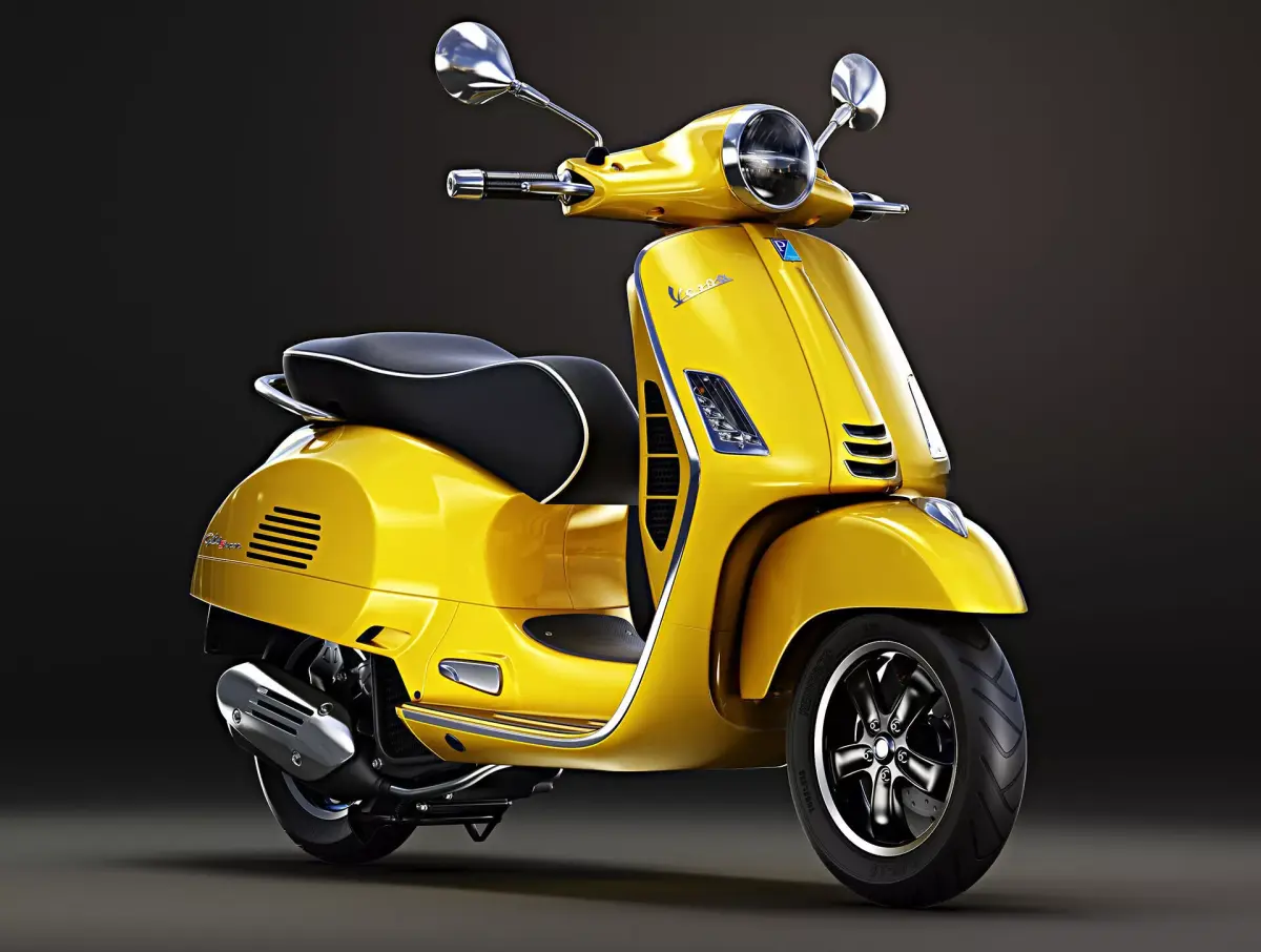 2020 Vespa GTS Super HPE 3D model