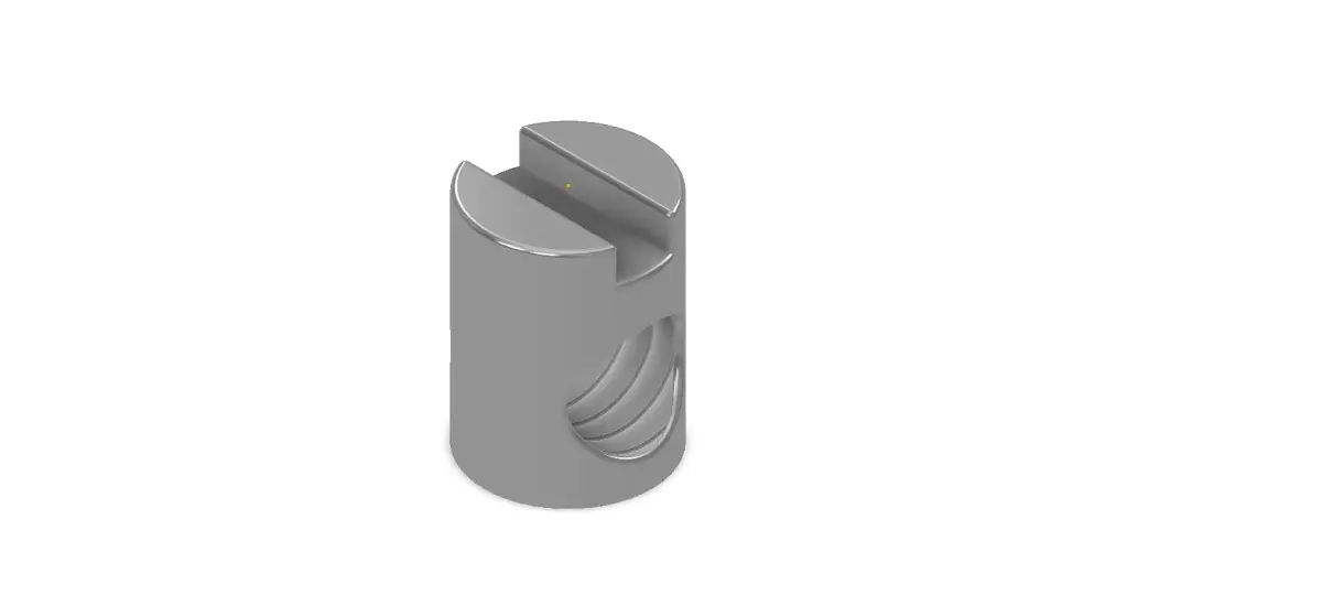 IKEA Nut Sleeve 100514 Model LOD 400 3D model