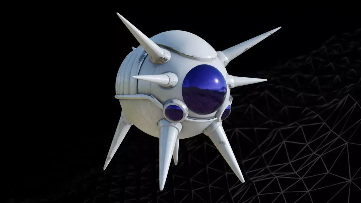 Namek Spaceship Free 3D model