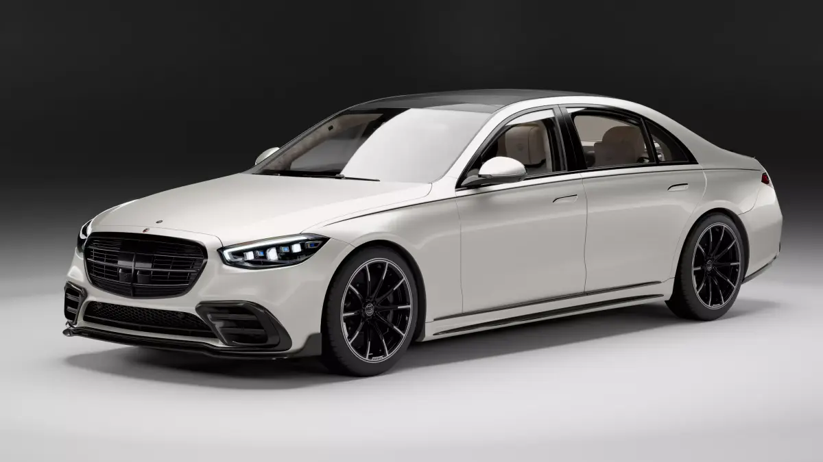 Mercedes-Benz S-Class W223 Brabus Free 3D model