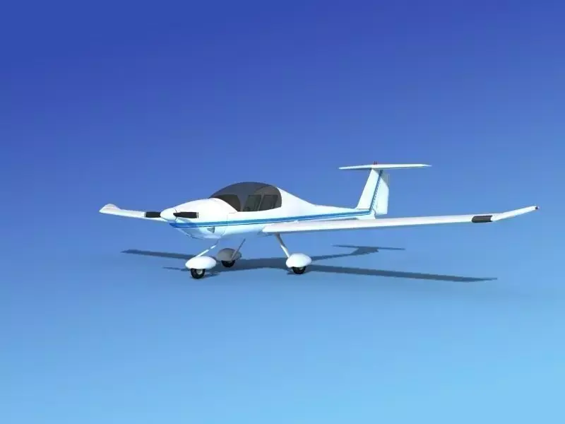 Daimond DA-20 Katana V12 3D model